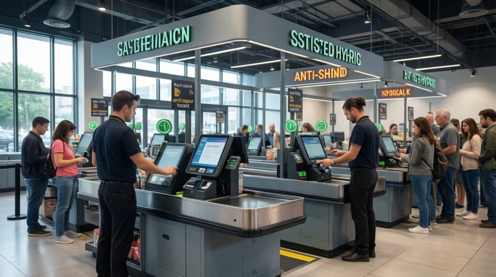 Кассы самообслуживания и 